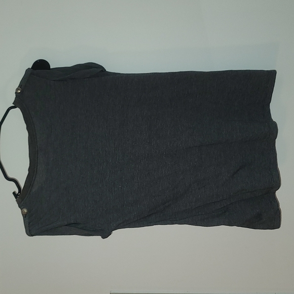 Rare spell forever free tee charcoal gray S designs and the gypsy collective top - Picture 12 of 16